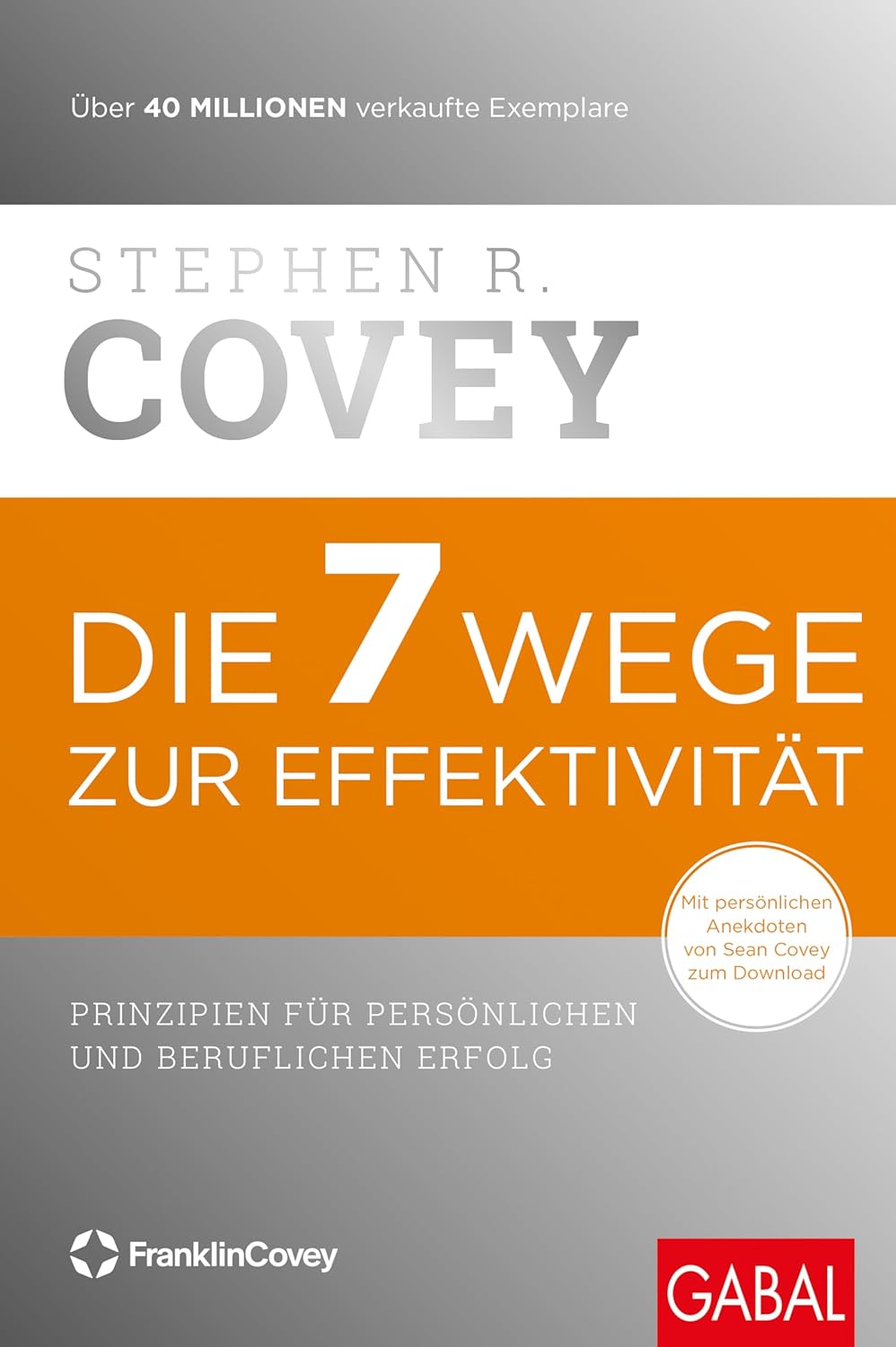 Die 7 Wege zur Effektivität: Prinzipien für persönlichen und beruflichen Erfolg (Dein Erfolg)